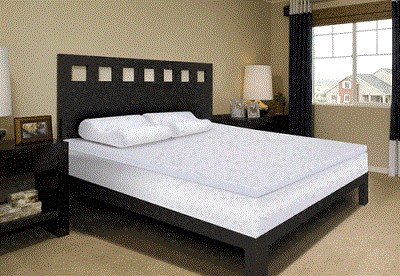 Sleep-Innovations-Pillows-Sleep-Innovations-Memory-Foam-Pillow-on-the-bed