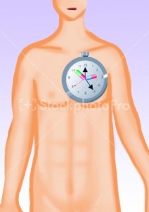 How to Undergo Chronotherapy human body with a clock ticking