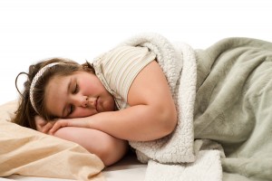 Obesity-Can-Cause-Sleep-Apnea-Obese-woman-sleeping