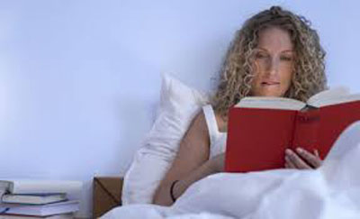 Reading exciting stories should be avoided before going to sleep